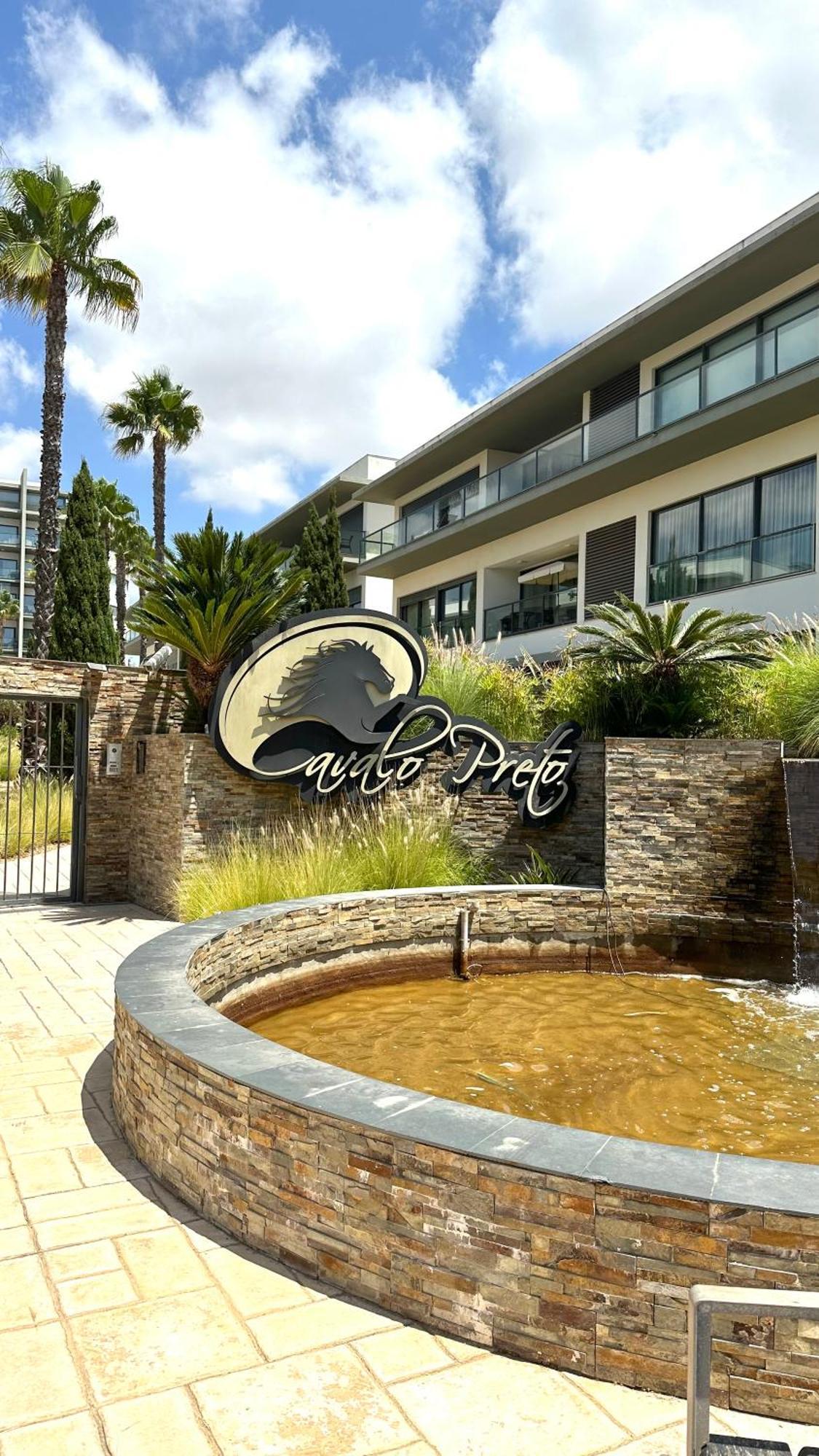 Cavalo Preto Beach Resort Quarteira Bagian luar foto